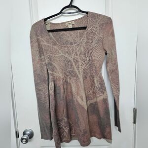 One World Womens Babydoll Tunic Large